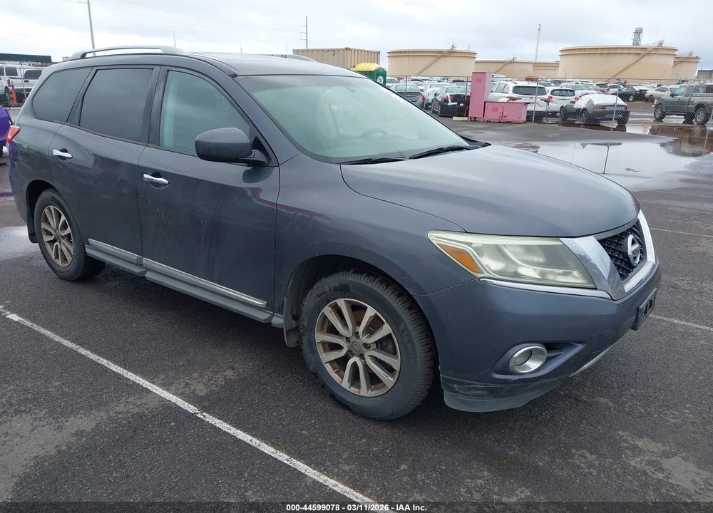 2013 NISSAN PATHFINDER SL VIN: 5N1AR2MN6DC657607