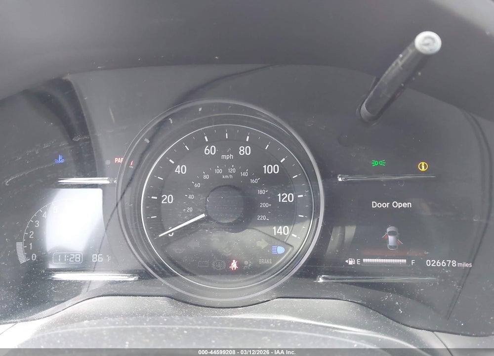 2022 HONDA HR-V 2WD EX VIN: 3CZRU5H55NM707831