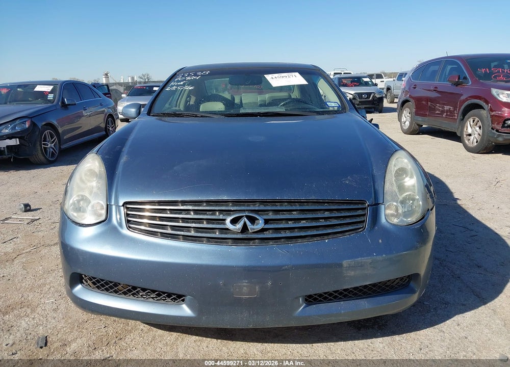 2007 INFINITI G35 COUPE VIN: JNKCV54EX7M909592