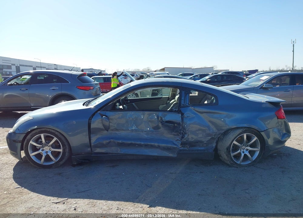 2007 INFINITI G35 COUPE VIN: JNKCV54EX7M909592