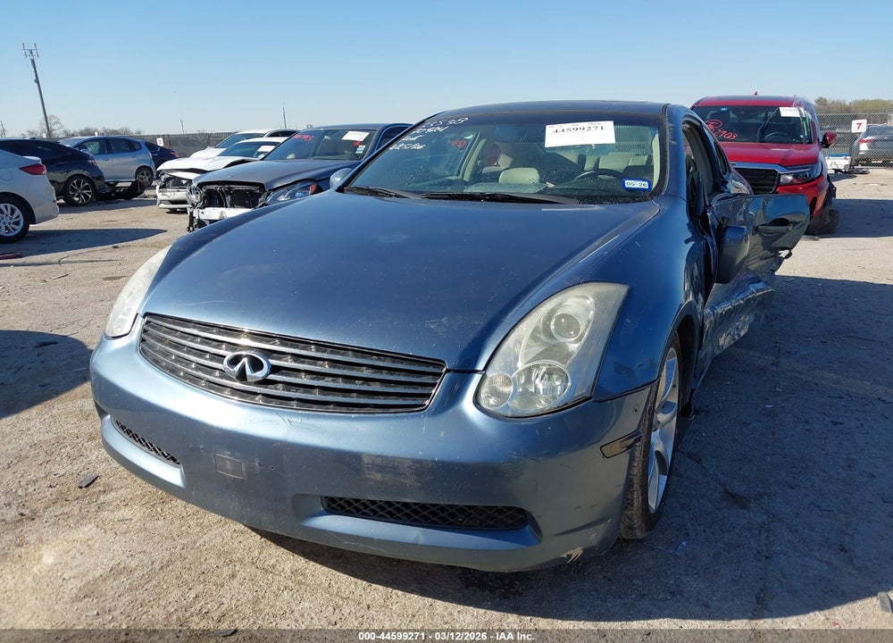 2007 INFINITI G35 COUPE VIN: JNKCV54EX7M909592
