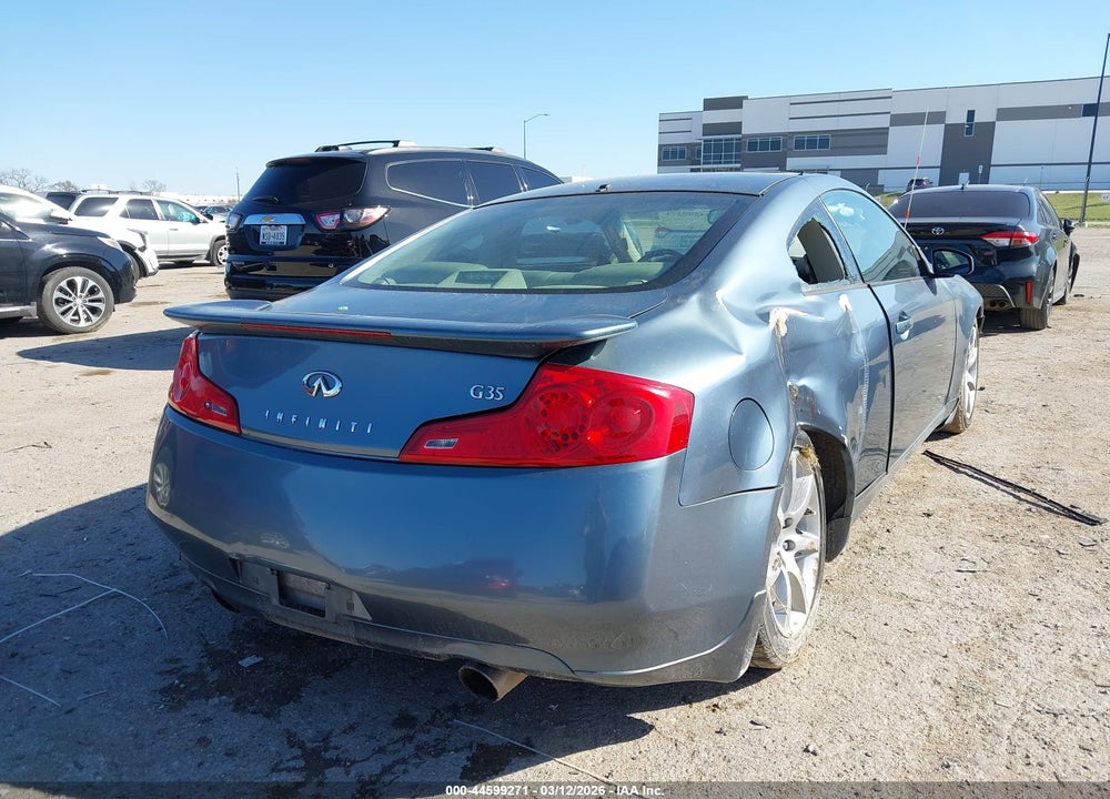 2007 INFINITI G35 COUPE VIN: JNKCV54EX7M909592
