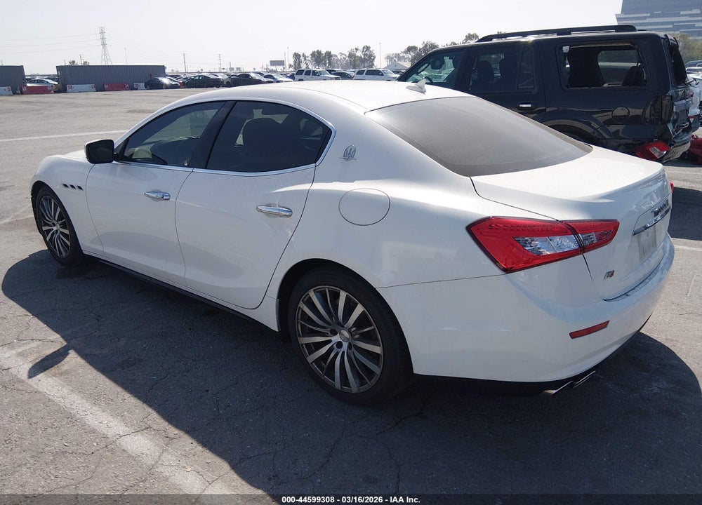 2015 MASERATI GHIBLI S Q4 VIN: ZAM57RTA3F1154307
