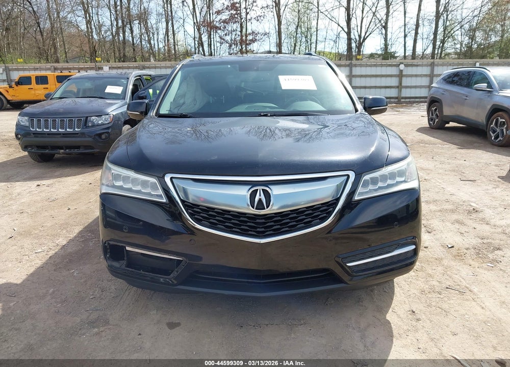 2014 ACURA MDX ADVANCE PKG W/ENTERTAINMENT PKG VIN: 5FRYD4H85EB041840