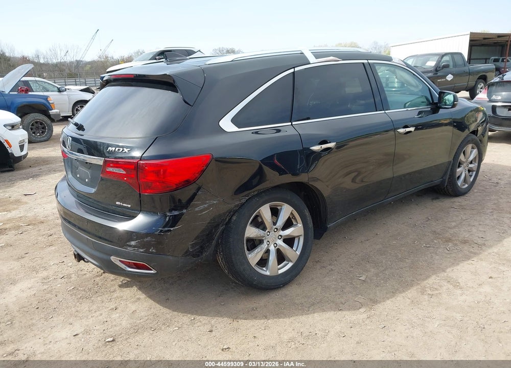 2014 ACURA MDX ADVANCE PKG W/ENTERTAINMENT PKG VIN: 5FRYD4H85EB041840