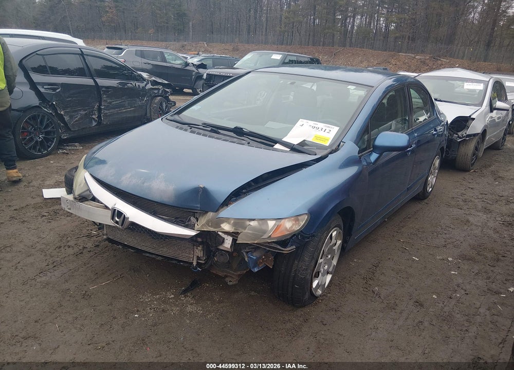 2010 HONDA CIVIC LX VIN: 2HGFA1F57AH580958