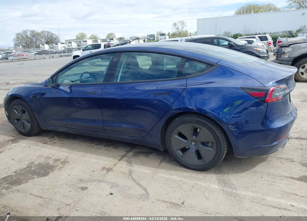 2023 TESLA MODEL 3 REAR-WHEEL DRIVE VIN: 5YJ3E1EA0PF707004