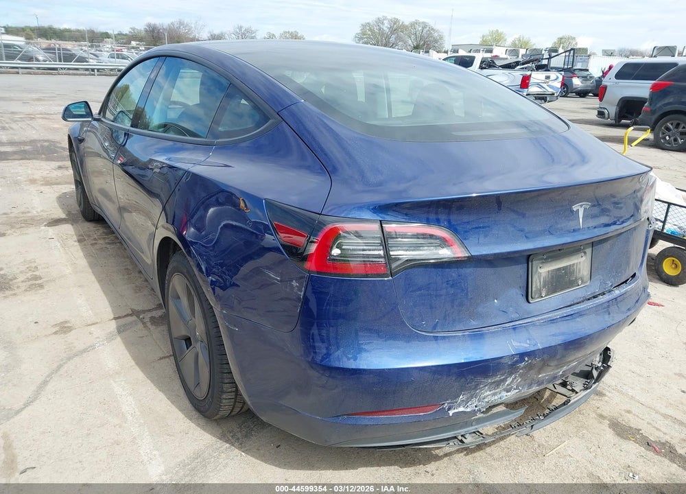 2023 TESLA MODEL 3 REAR-WHEEL DRIVE VIN: 5YJ3E1EA0PF707004