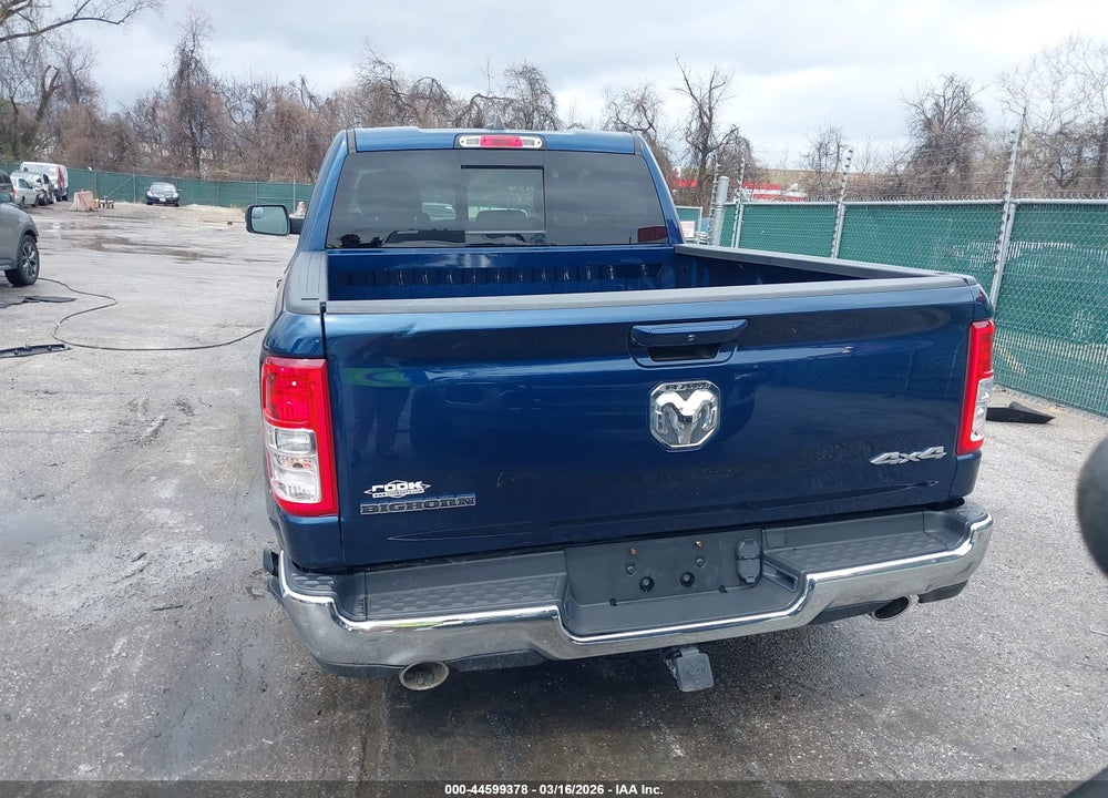 2021 RAM 1500 BIG HORN  4X4 6'4 BOX VIN: 1C6SRFBT4MN699206