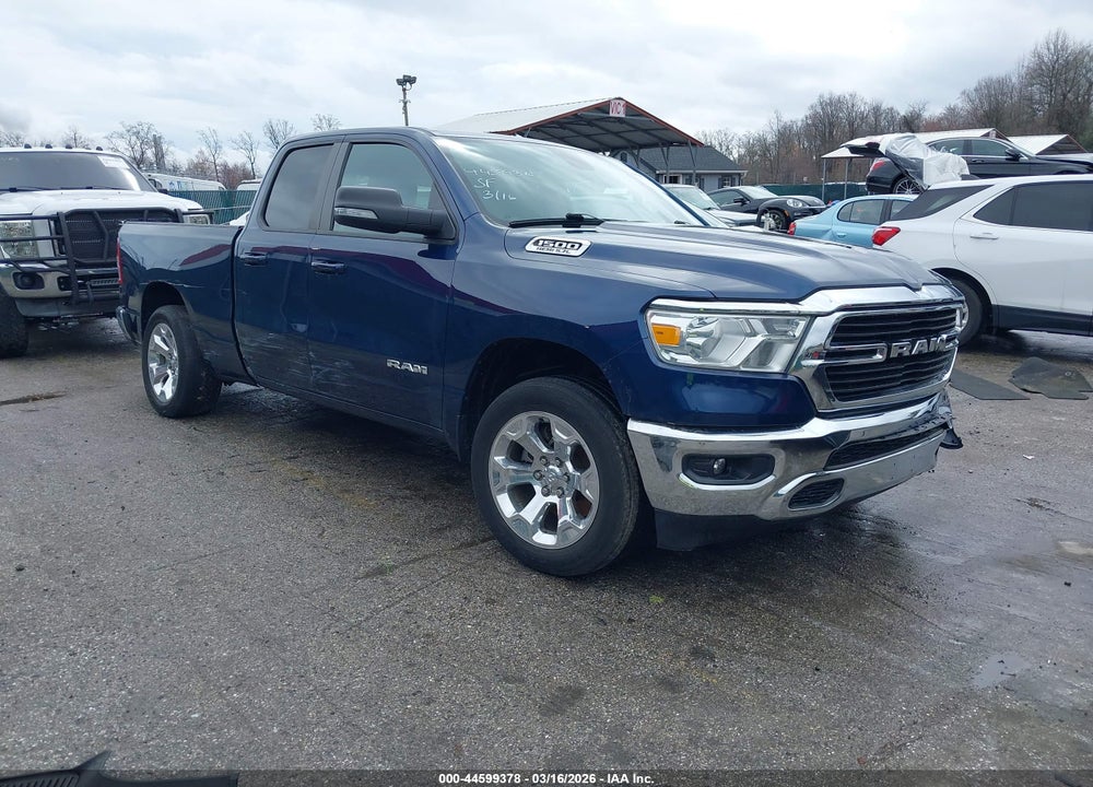 2021 RAM 1500 BIG HORN  4X4 6'4 BOX VIN: 1C6SRFBT4MN699206