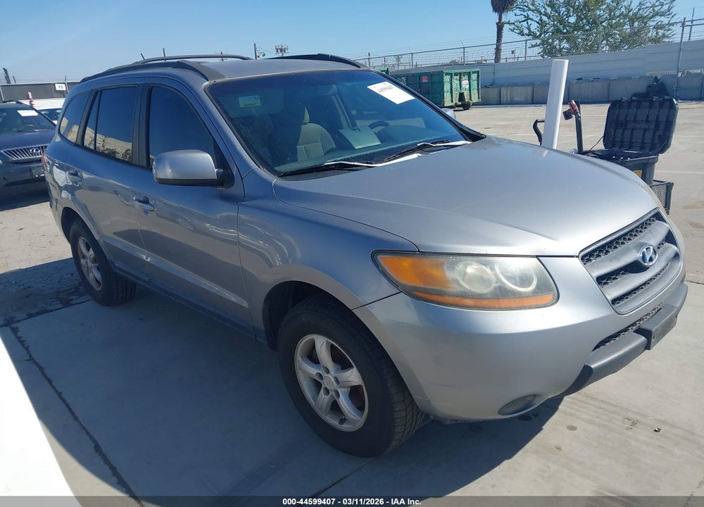 2008 HYUNDAI SANTA FE GLS VIN: 5NMSG13D98H165629