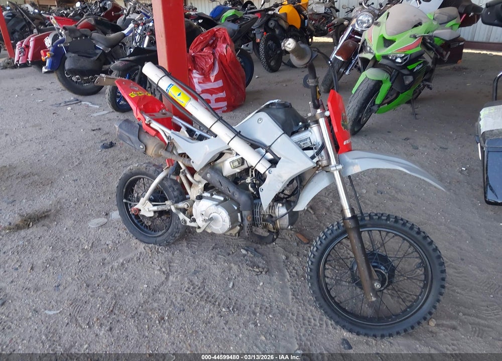 2022 HONDA CRF110 F VIN: LALJE0244N3408841
