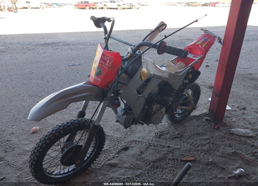 2022 HONDA CRF110 F VIN: LALJE0244N3408841
