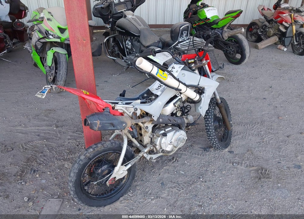 2022 HONDA CRF110 F VIN: LALJE0244N3408841