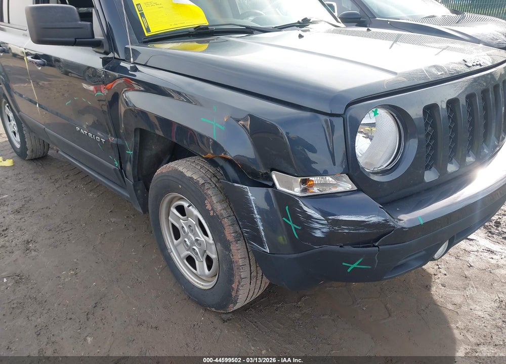 2014 JEEP PATRIOT SPORT VIN: 1C4NJRBB0ED630431