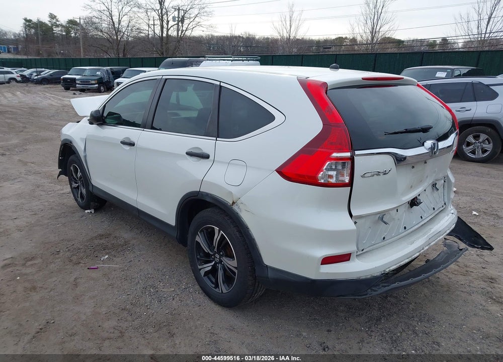 2015 HONDA CR-V LX VIN: 5J6RM4H3XFL063822
