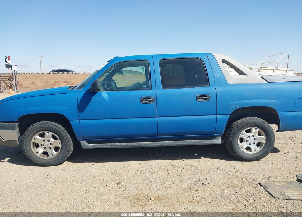 2004 CHEVROLET AVALANCHE 1500 VIN: 3GNEK12T94G100880