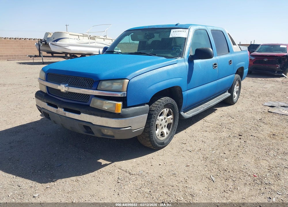 2004 CHEVROLET AVALANCHE 1500 VIN: 3GNEK12T94G100880