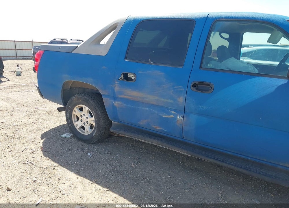 2004 CHEVROLET AVALANCHE 1500 VIN: 3GNEK12T94G100880