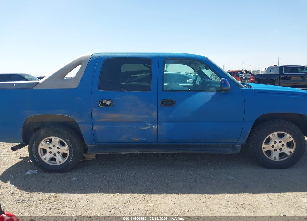 2004 CHEVROLET AVALANCHE 1500 VIN: 3GNEK12T94G100880
