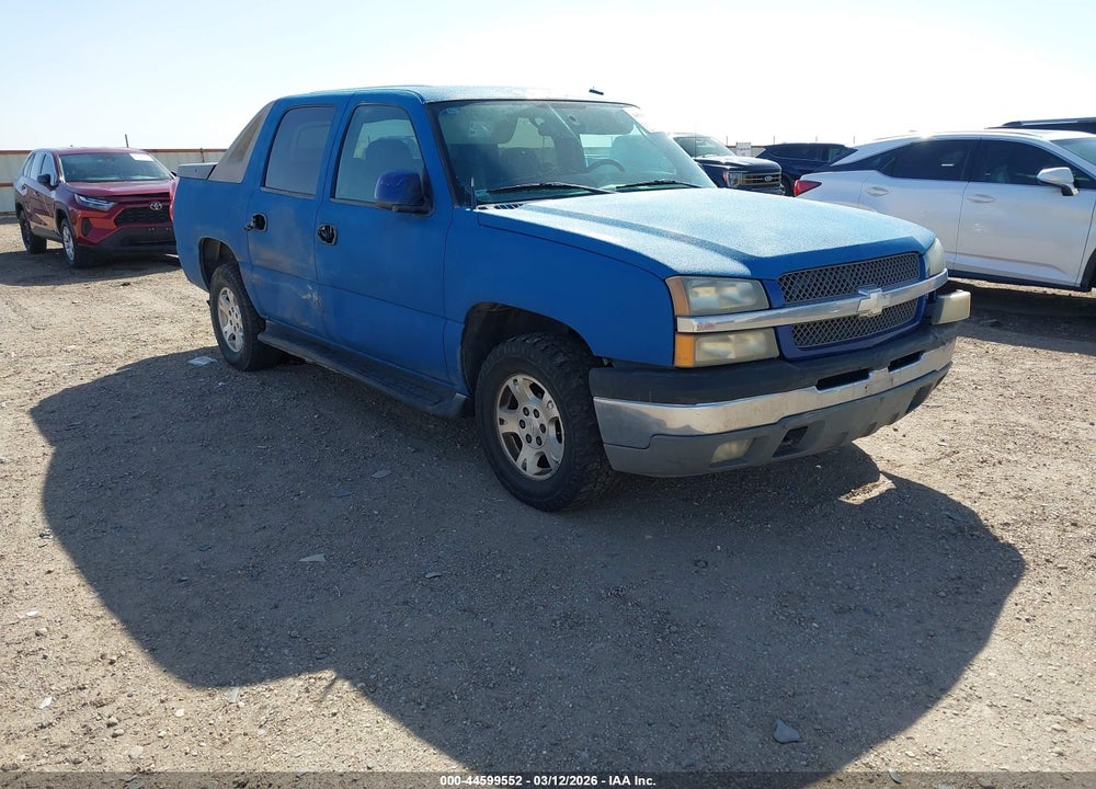2004 CHEVROLET AVALANCHE 1500 VIN: 3GNEK12T94G100880