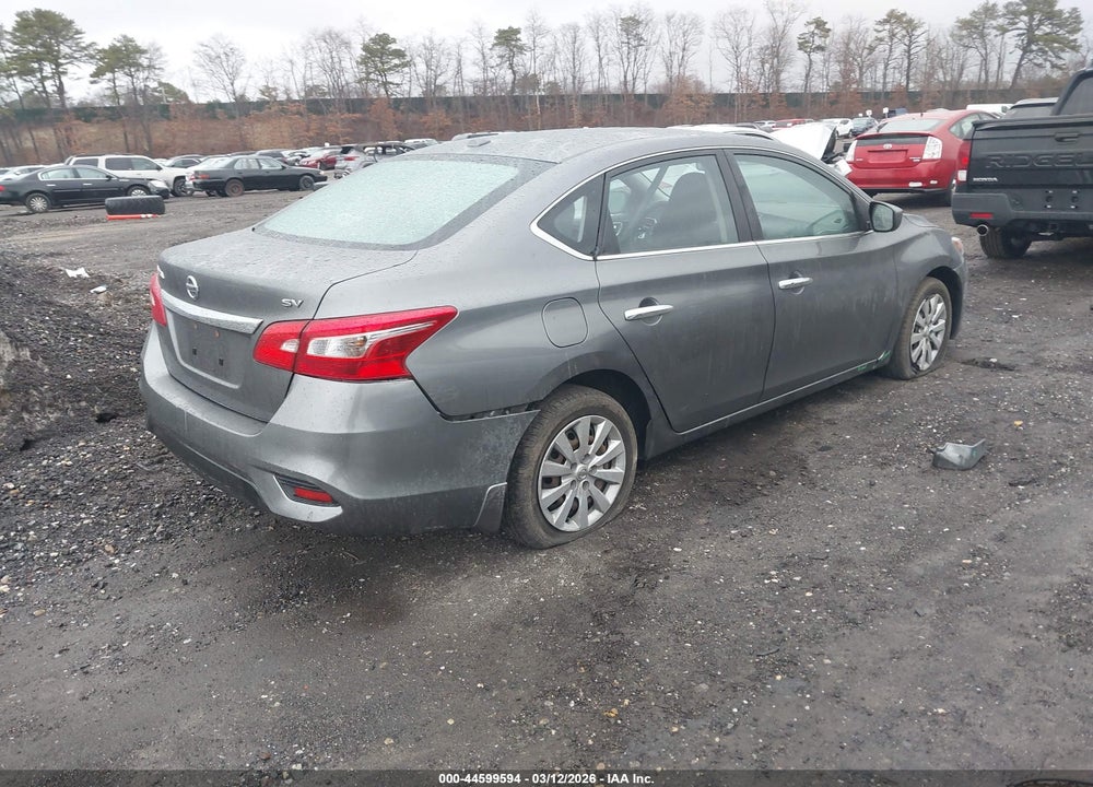 2017 NISSAN SENTRA SV VIN: 3N1AB7AP5HY222802