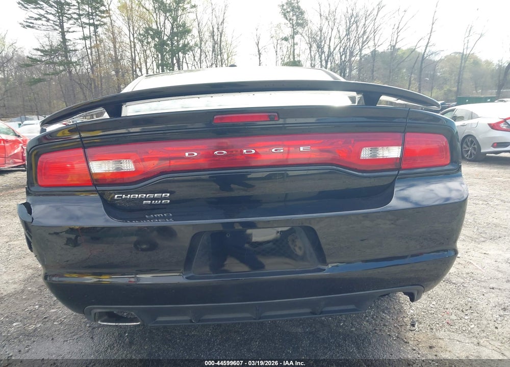 2013 DODGE CHARGER SXT PLUS VIN: 2C3CDXJG5DH615767