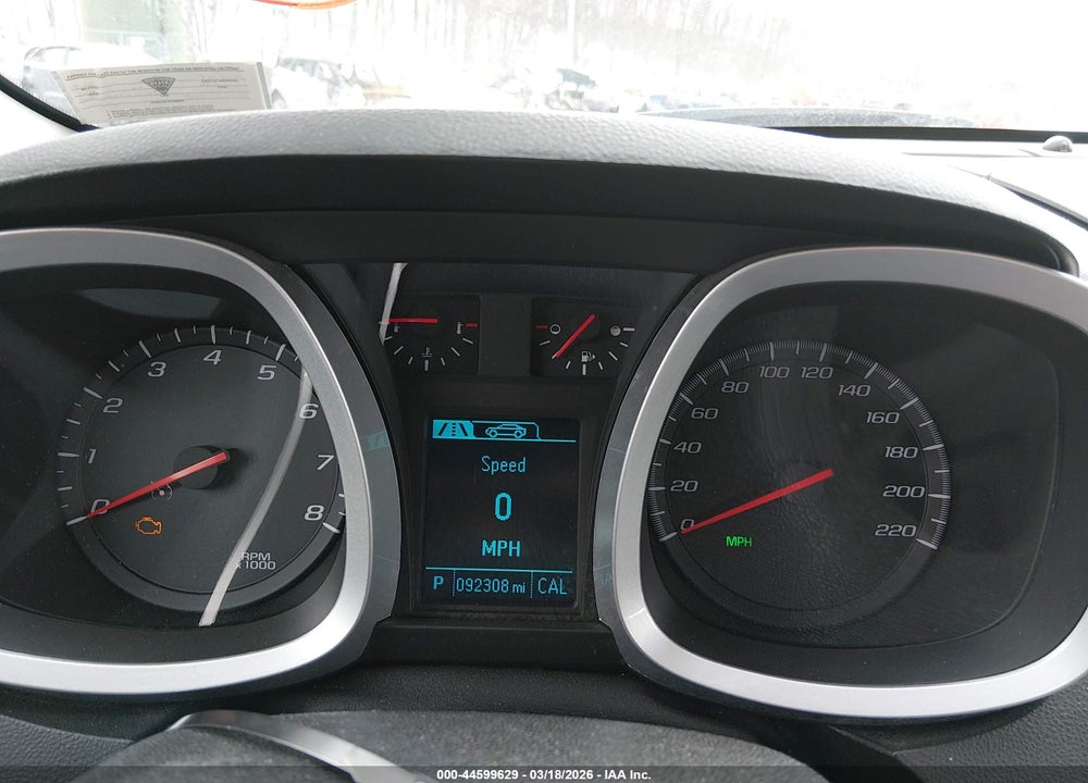 2015 CHEVROLET EQUINOX LS VIN: 2GNFLEEKXF6115768