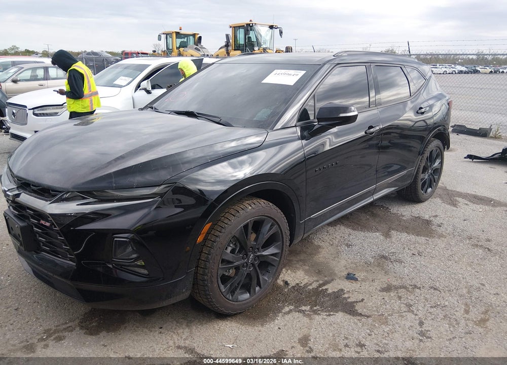 2022 CHEVROLET BLAZER FWD RS VIN: 3GNKBERS2NS216427
