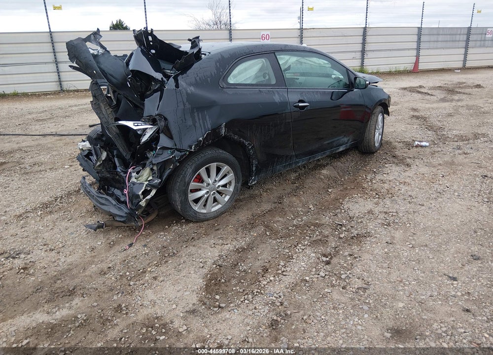 2016 KIA FORTE KOUP EX VIN: KNAFX6A86G5648255