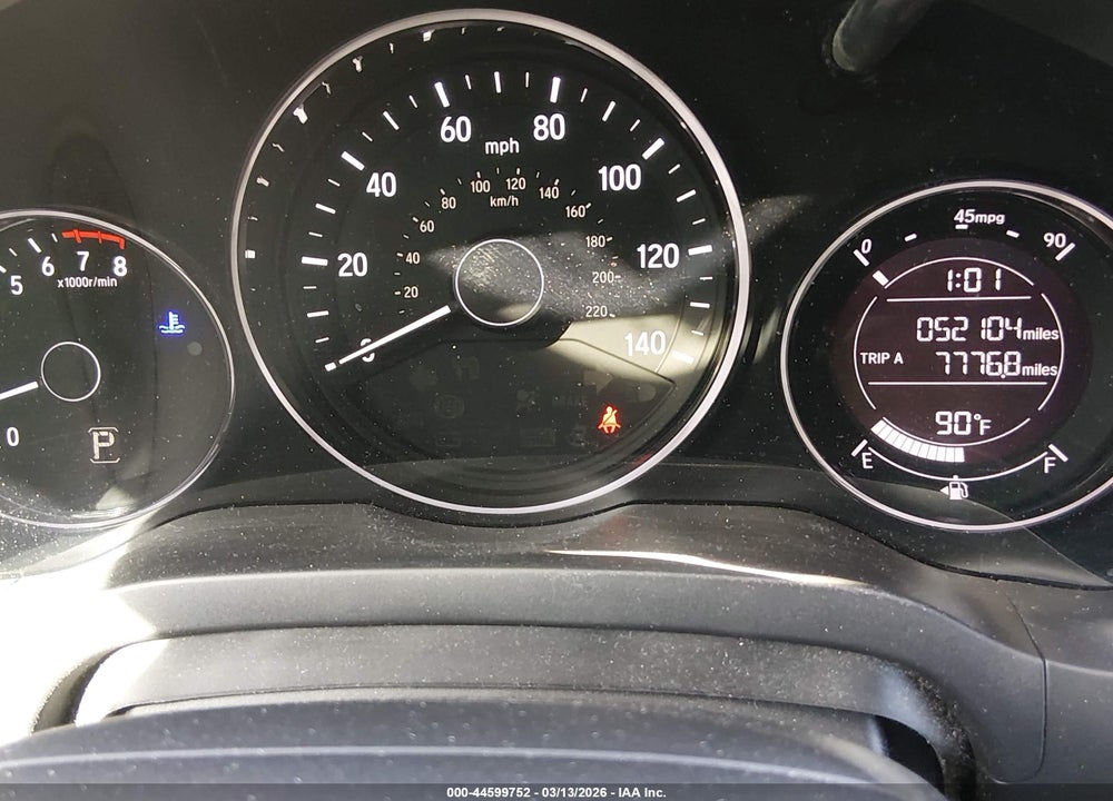 2016 HONDA HR-V LX VIN: 3CZRU5H38GM746284