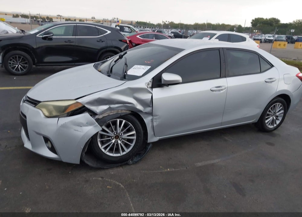 2015 TOYOTA COROLLA LE/LE PLUS/LE PREMIUM VIN: 5YFBURHE6FP244803