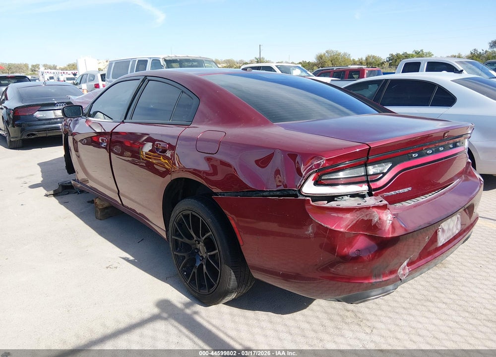 2019 DODGE CHARGER SXT RWD VIN: 2C3CDXBG3KH745672