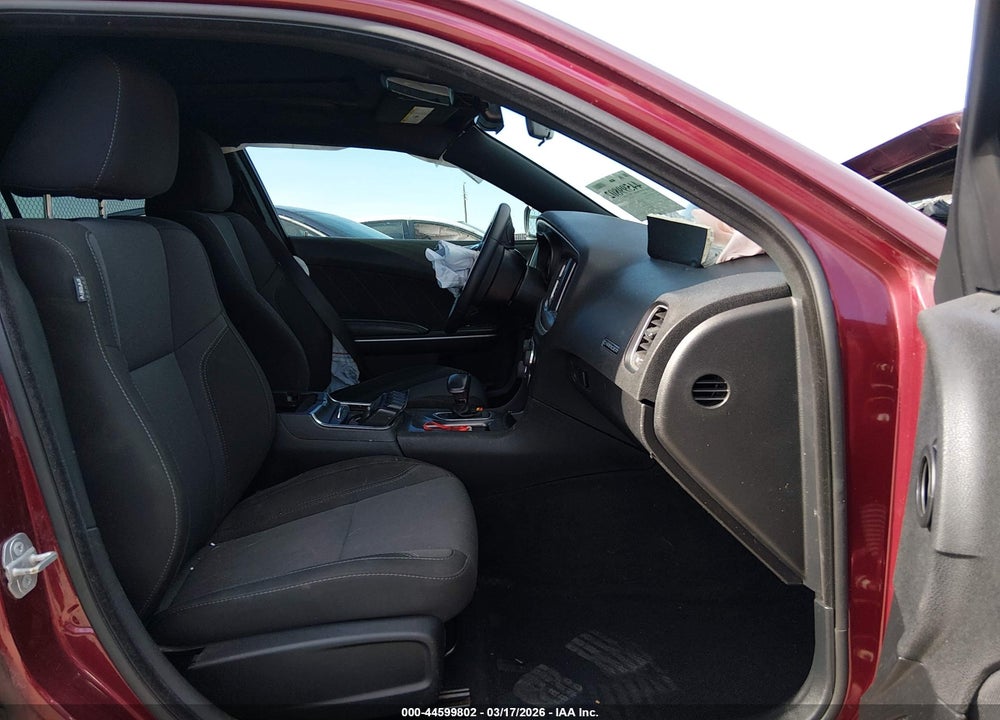 2019 DODGE CHARGER SXT RWD VIN: 2C3CDXBG3KH745672