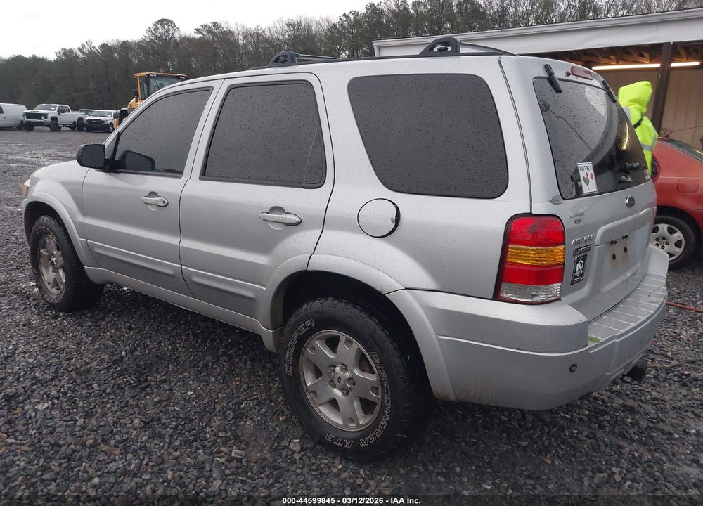 2006 FORD ESCAPE LIMITED VIN: 1FMCU04106KA97522