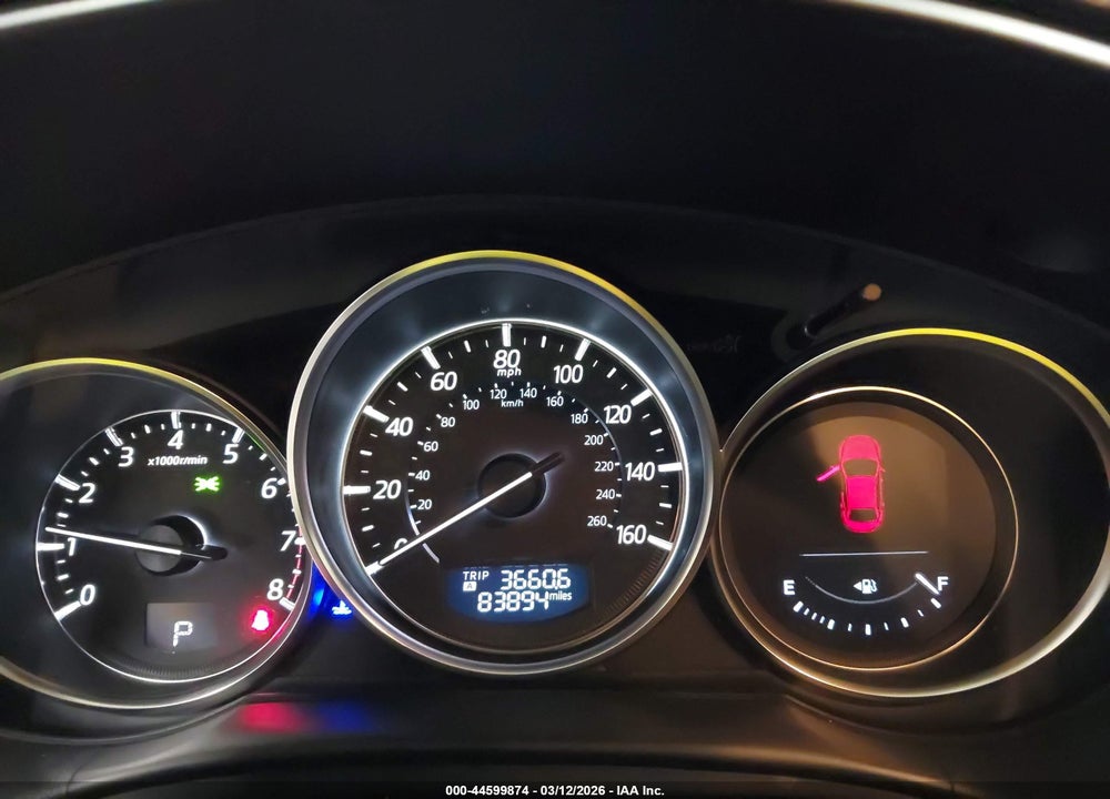2016 MAZDA CX-5 GRAND TOURING VIN: JM3KE4DY5G0807598