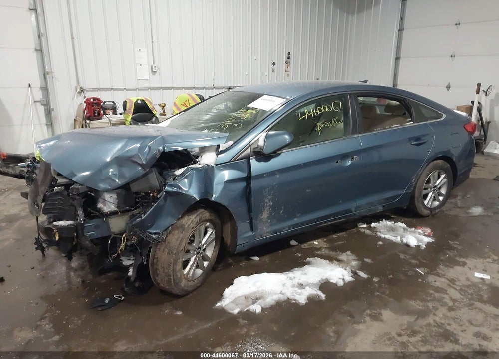 2017 HYUNDAI SONATA SE VIN: 5NPE24AFXHH554462