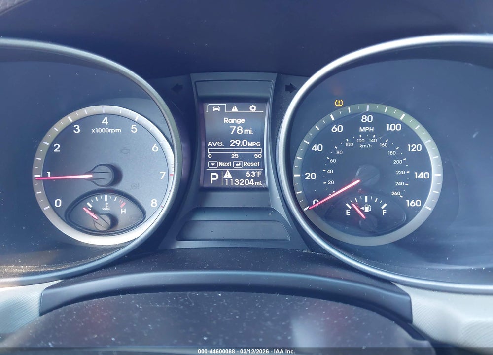 2016 HYUNDAI SANTA FE SPORT 2.4L VIN: 5XYZT3LB0GG380376