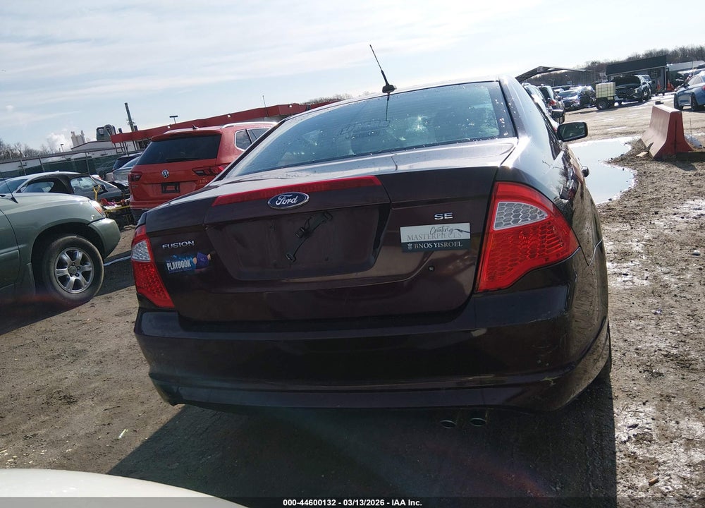2012 FORD FUSION SE VIN: 3FAHP0HA8CR426461