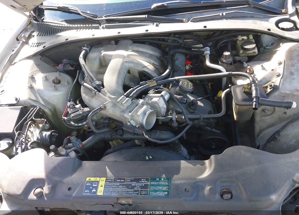 2003 LINCOLN LS V6 VIN: 1LNHM86S03Y657350