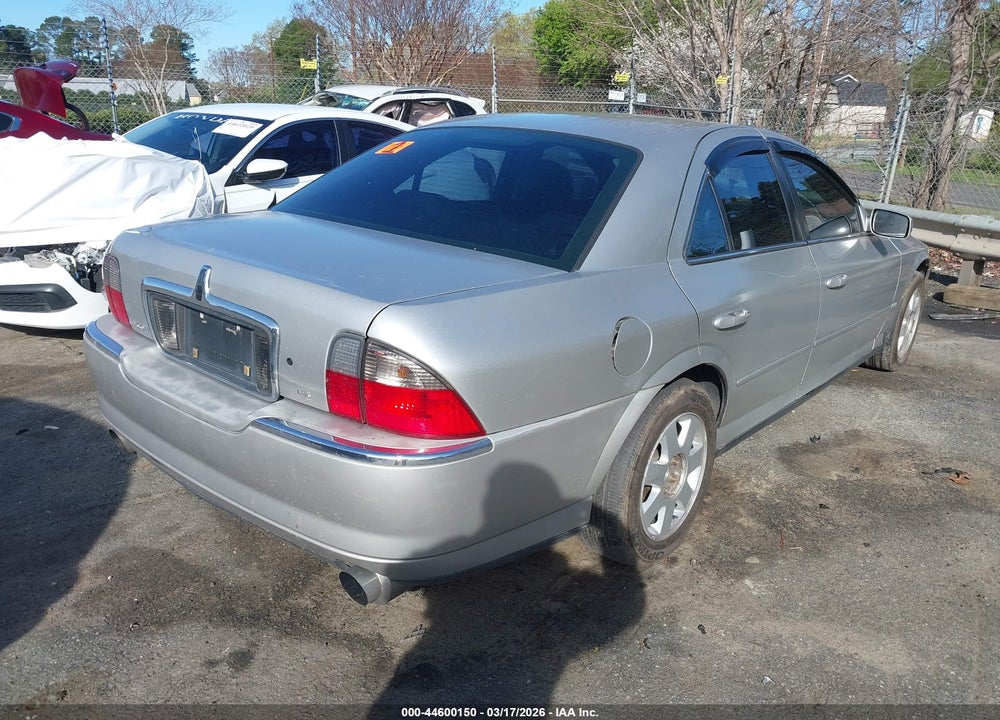 2003 LINCOLN LS V6 VIN: 1LNHM86S03Y657350