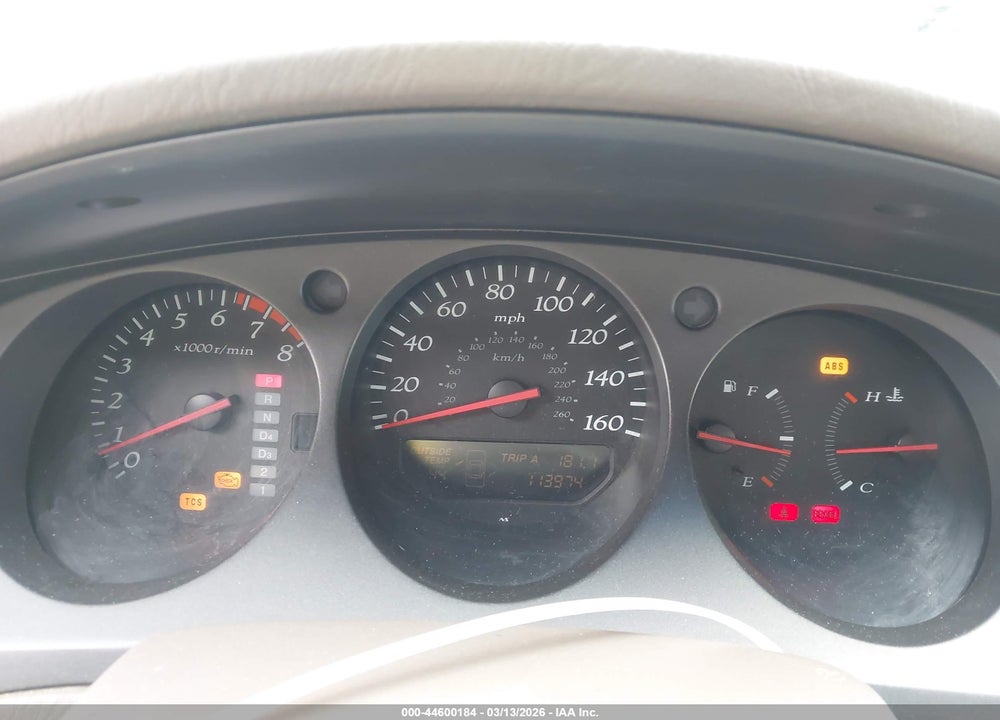 1999 ACURA TL 3.2 VIN: 19UUA5648XA036904