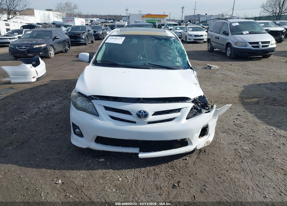 2013 TOYOTA COROLLA S VIN: 5YFBU4EE9DP156848
