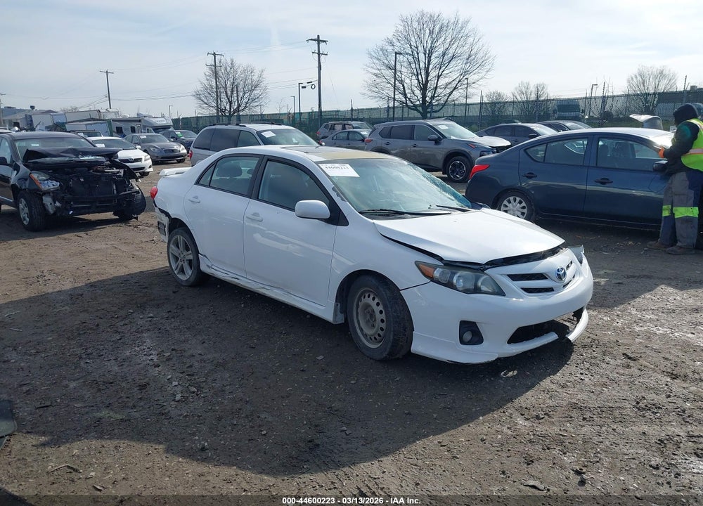 2013 TOYOTA COROLLA S VIN: 5YFBU4EE9DP156848