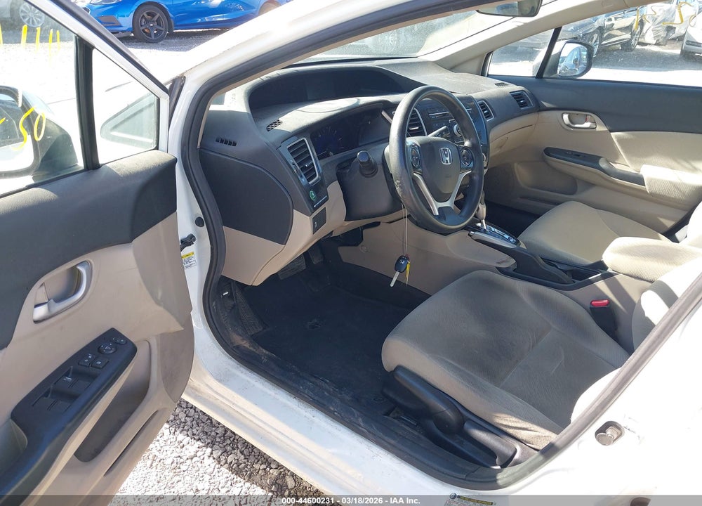 2013 HONDA CIVIC LX VIN: 19XFB2F51DE044752