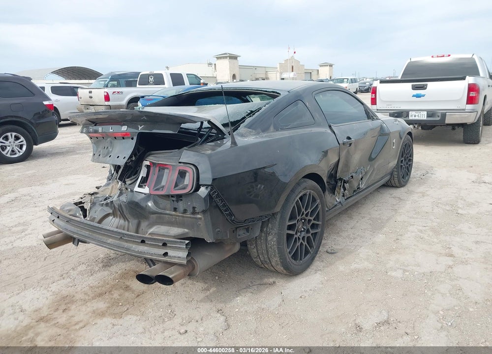 2013 FORD SHELBY GT500 VIN: 1ZVBP8JZ0D5221412