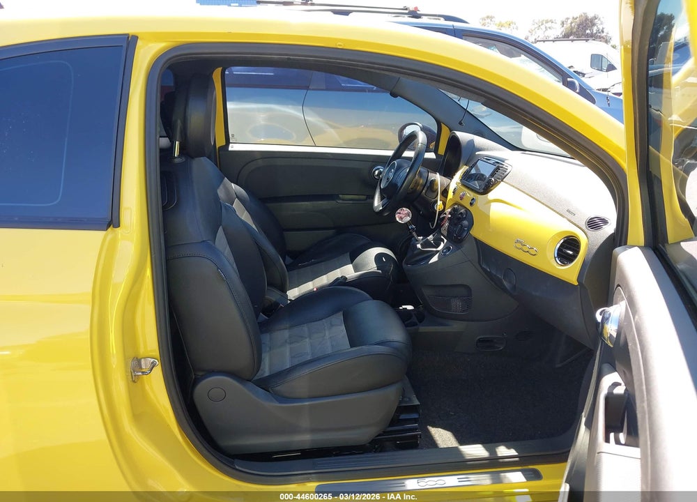 2012 FIAT 500 SPORT VIN: 3C3CFFBR1CT182815