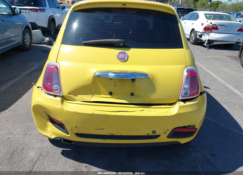 2012 FIAT 500 SPORT VIN: 3C3CFFBR1CT182815