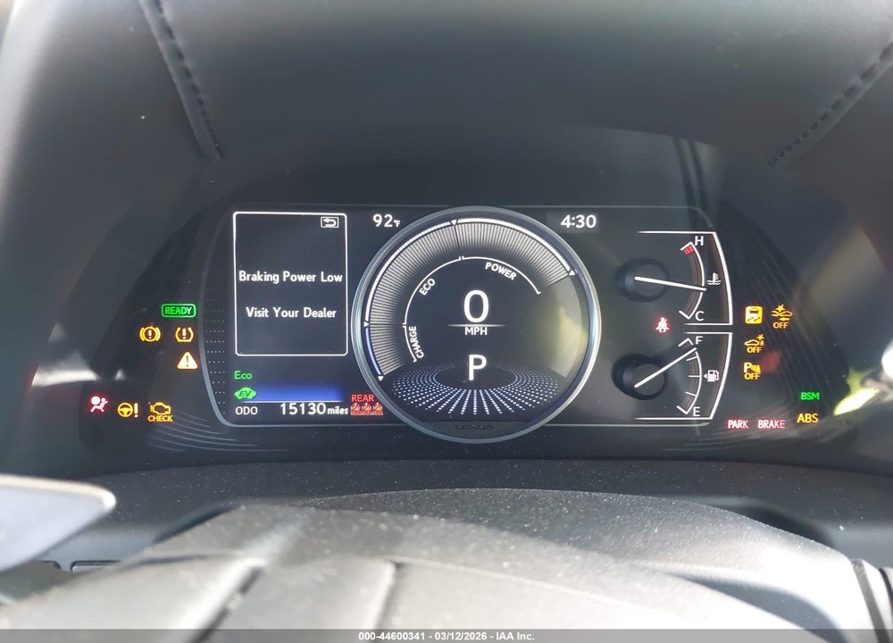 2020 LEXUS ES 300H VIN: 58AD21B19LU011717