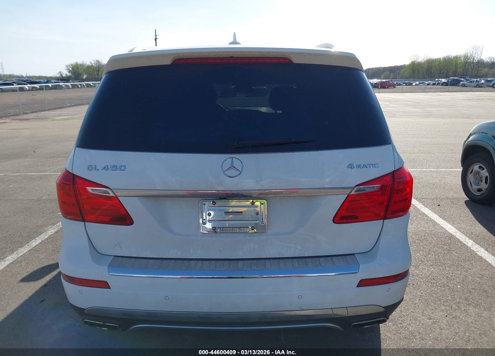 2014 MERCEDES-BENZ GL 450 4MATIC VIN: 4JGDF7CE1EA333627